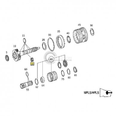 Needle bearing 5