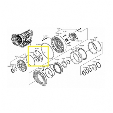 Oil pump seal plate 1