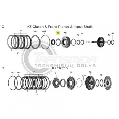 Thrust washer 2