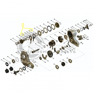 NADLE BEARING SET 1