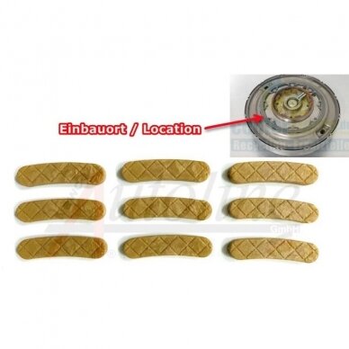 Thrust washer set 1