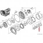 Axial needle bearing