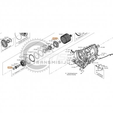 Axial bearing 2