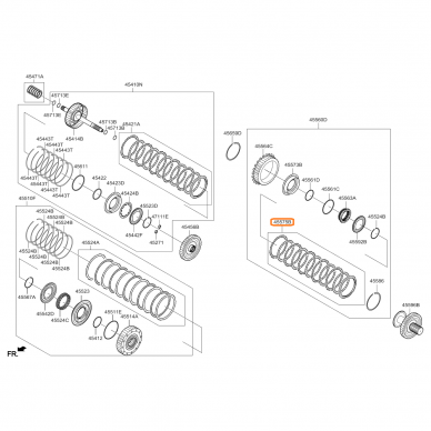 Clutch plate kit