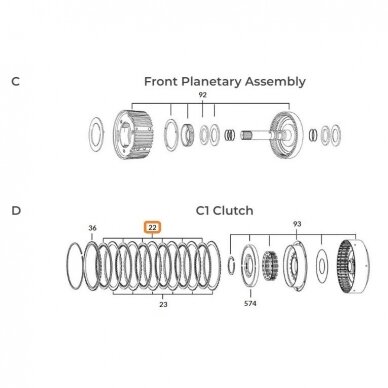 Friction plate 1