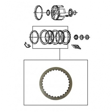 Friction plate 1