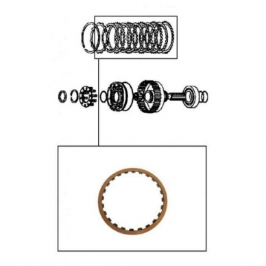 Friction plate 2