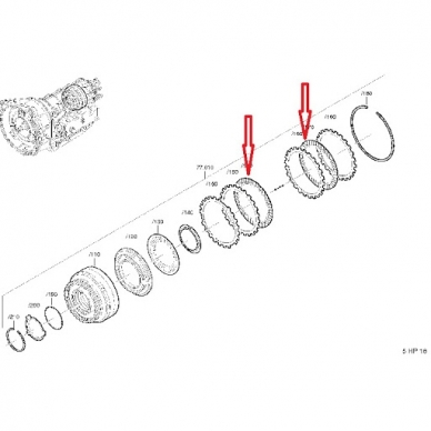 Friction plate 2