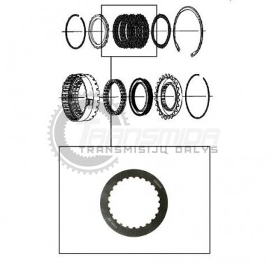 Friction plate 1