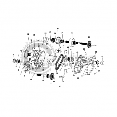 Цепь раздатки HV072 1