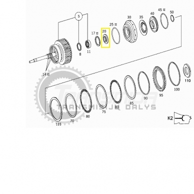 Thrust washer 1