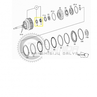 BEARING & SEAL 1