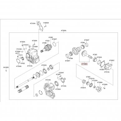 Hypoid-Getriebe-Kit 1