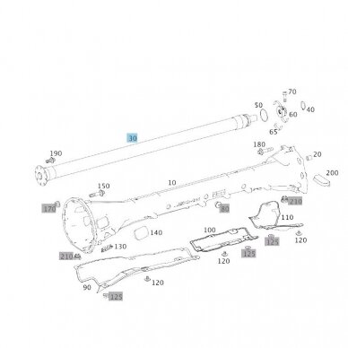 Cardan shaft