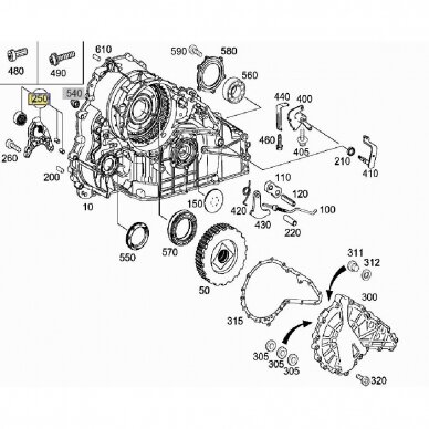 Support with bearing 1