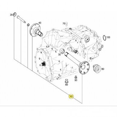 Kit hinge shaft