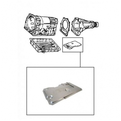 Automatikgetriebe Filter mit Dichtung 1