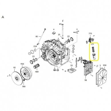 Automatikgetriebe Filter 2